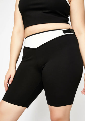 Mz Booked N' Busy Biker Shorts