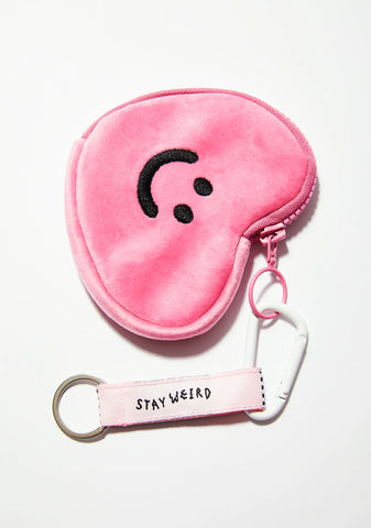 Pink Happy Heart Purse