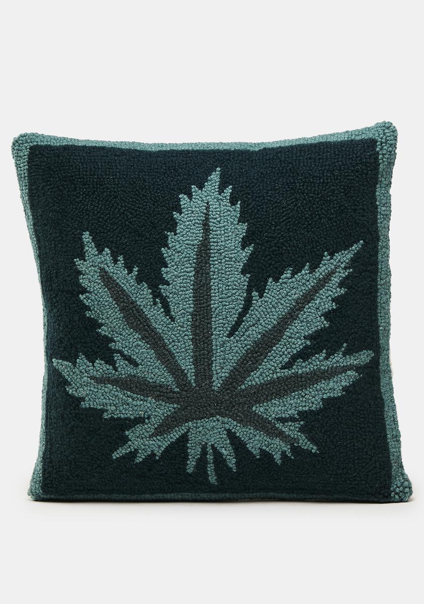 Mary Jane Teal Pillow