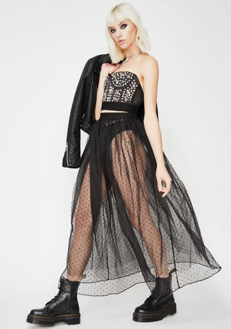 Wicked Princess Morbucks Maxi Skirt