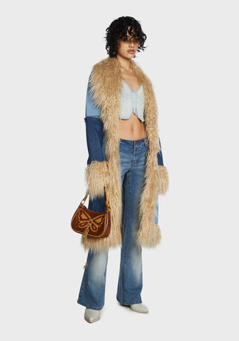 Vagabond Faux Fur Jacket