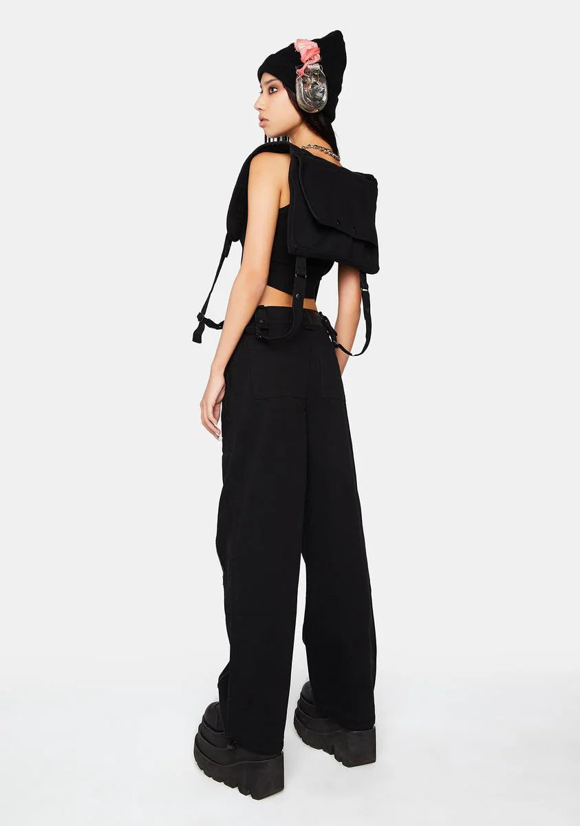 Modulation Unisex Suspender Backpack Pants