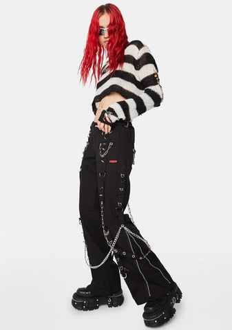 U-Chain Spiked Pants