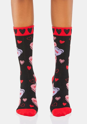 Bad Ass Bitch Crew Socks