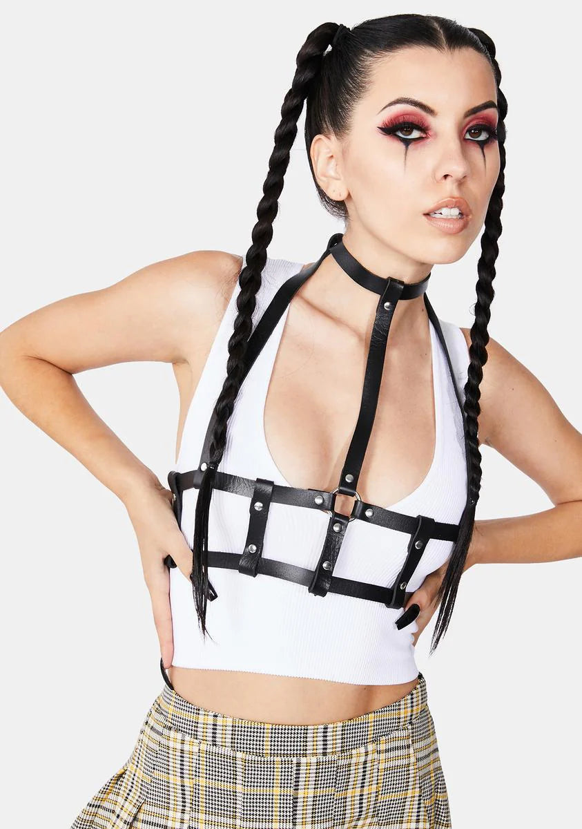 Take Control Vegan Leather Harness