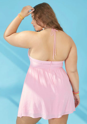 Total Beach Bum Halter Dress