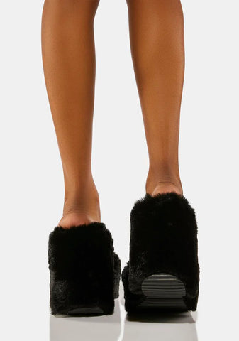 Spade Platform Sandals