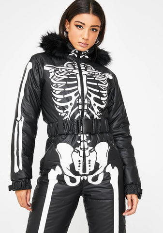 Cold Prey Skeleton Snowsuit