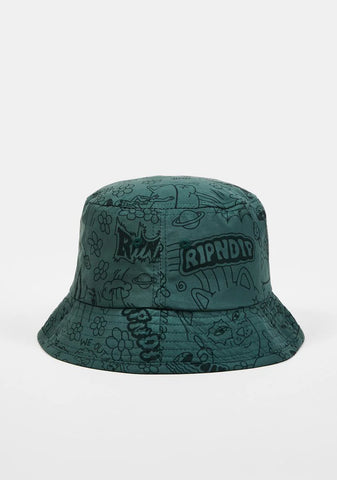 Scribble Bucket Hat