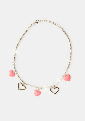 Sweet Nothings Rhinestone Choker