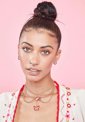 Blissful Bounty Layered Chain Necklace