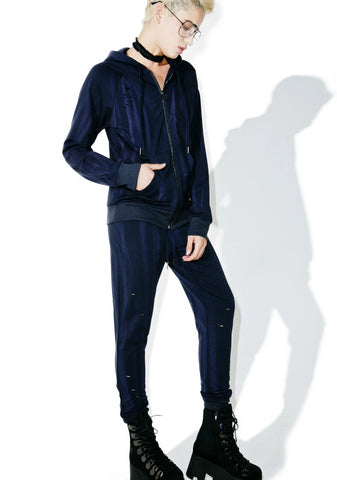 Two Step Velour Sport Set