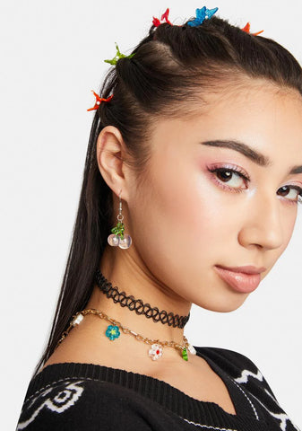 All Good Things Cherry Earrings