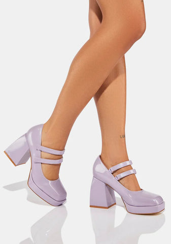 You Show Off Block Heels