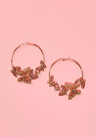 Brilliant Stage Hoop Earrings
