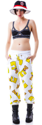 Bart Face Sweat Pants
