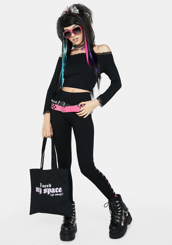 Who's Your Crush Graphic Leggings