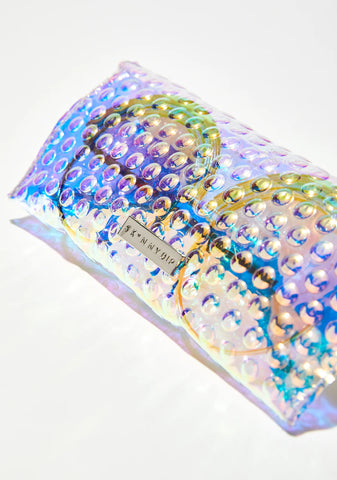 Holo Bubbles Sunglasses Pouch