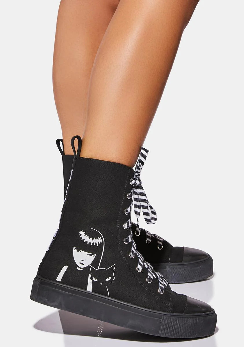 Existential Freeze Printed Sneakers