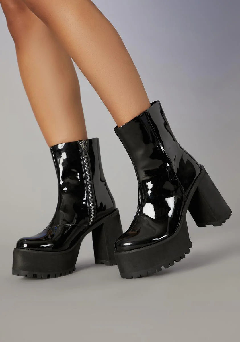 Strut The City Platform Boots