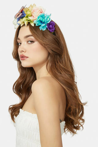 Lush Garden Magic Flower Headband