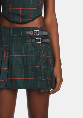 Skirza Pleated Mini Skirt