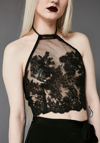 Ritual Lace Halter Top