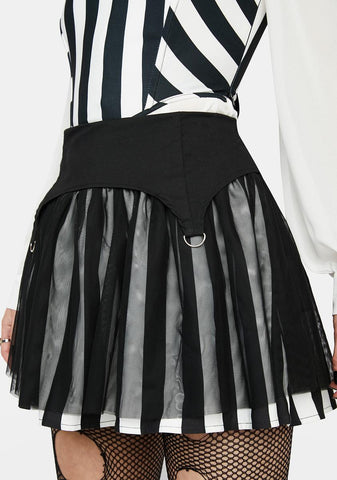 Underworld Fun Striped Skirt