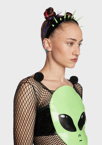 Message To Space Spiked Headband