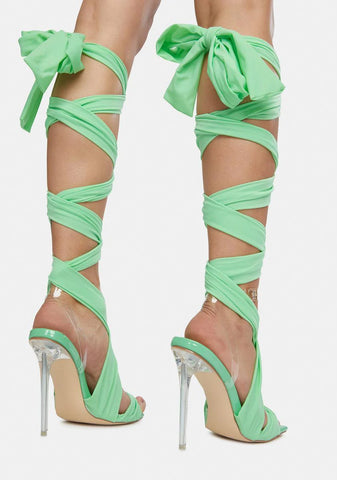 Envy Pls Don't Go Wrap Heels