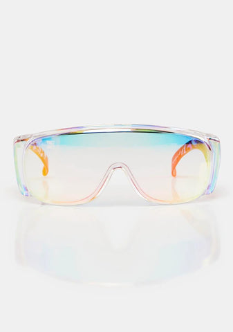 Electric Feel Iridescent Sunglasses