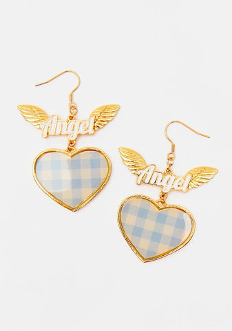 You'll Notice Me Heart Earrings