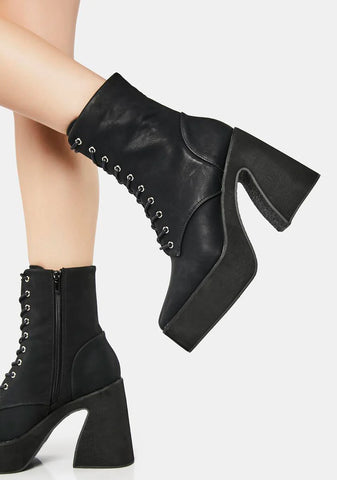 Unfazed Babe Platform Boots