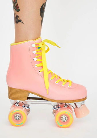Pink Impala Quad Skates