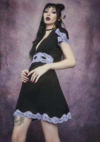 Lilac Bloody Valentine A-Line Dress