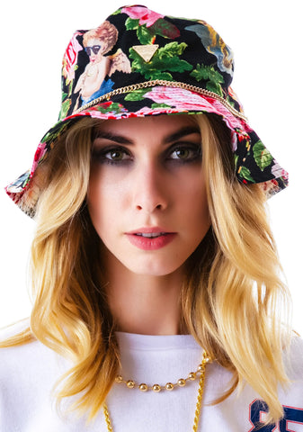 Angelic Rich Floral Hat