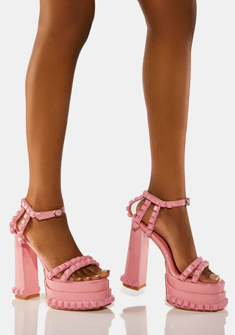 Sweet Like Sugar Platform Heels