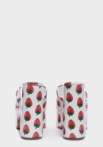 Quirky Aesthetic Platform Heels