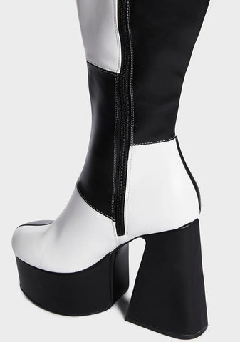Runaway Knee High Boots
