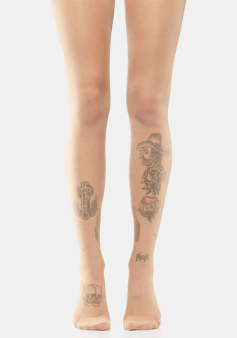 Westward Forager Fringe Tights