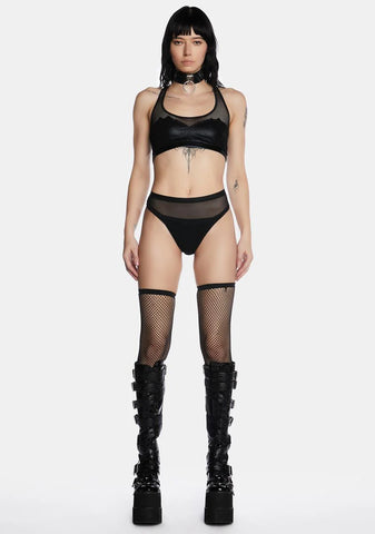 Not Your Baby Mesh Panties