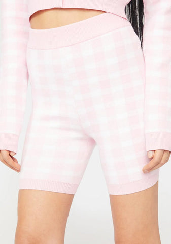 Cute By Design Plaid Shorts