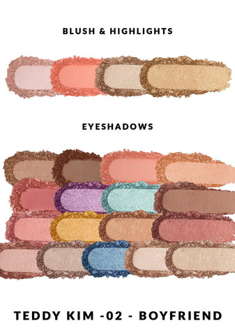 Boyfriend Mint Teddy Kim Palette