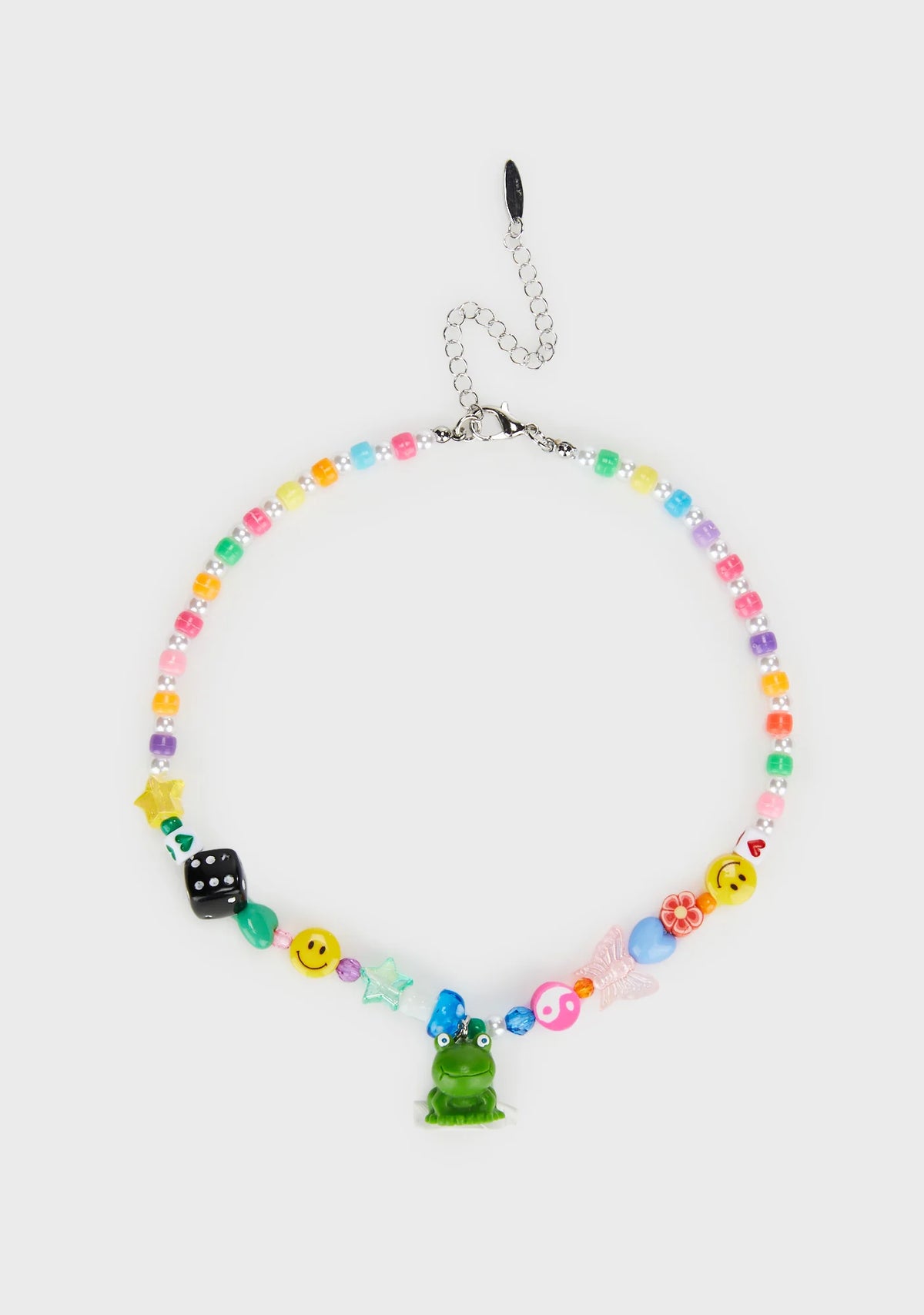 Swamp Frolic Frog Necklace