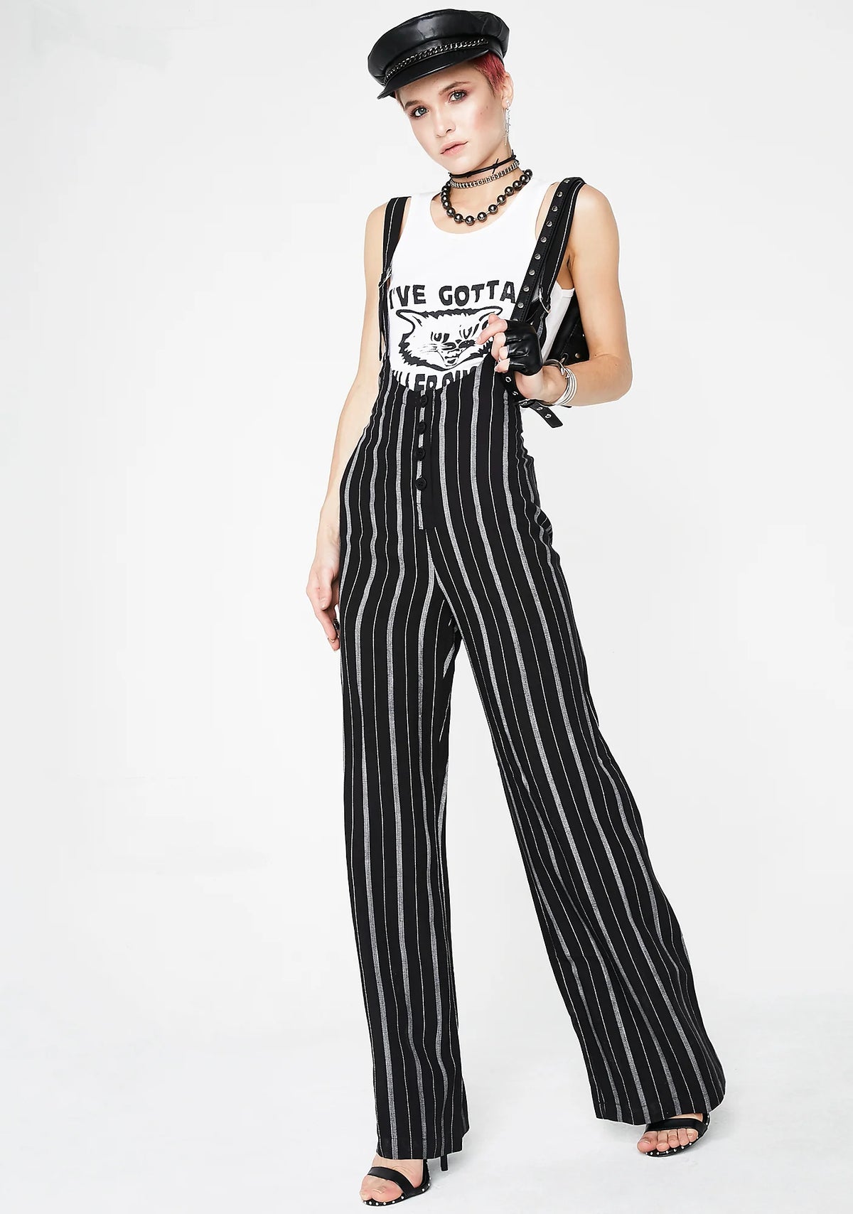 Killer Instincts Striped Jumpsuit