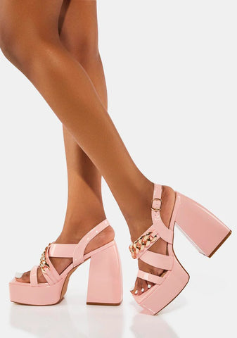 Not Going Home Chunky Sandals