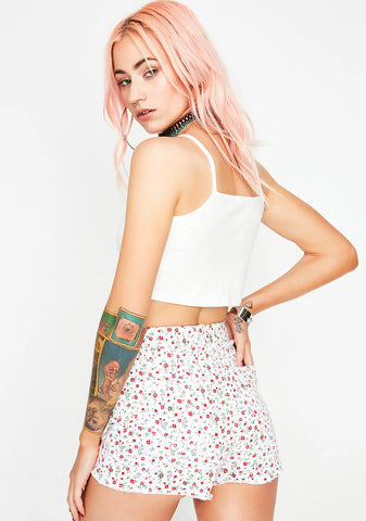 Rosy Cheeks Denim Shorts