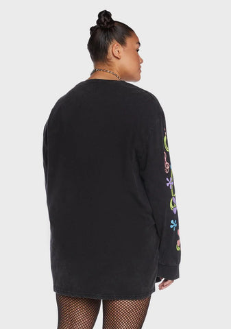 Plus Be Like Me Oversized Tee