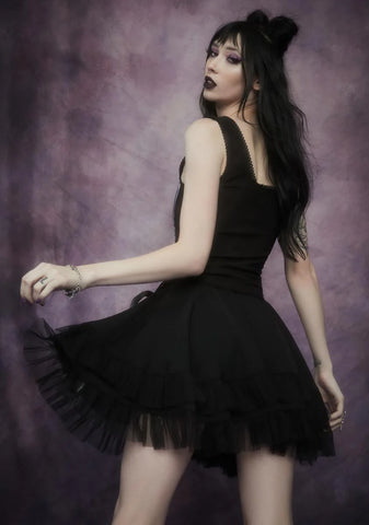 Ink And Feather Portrait Print Bodice