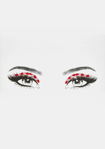 Lover's Quarrel Red/Pink Eye Gems